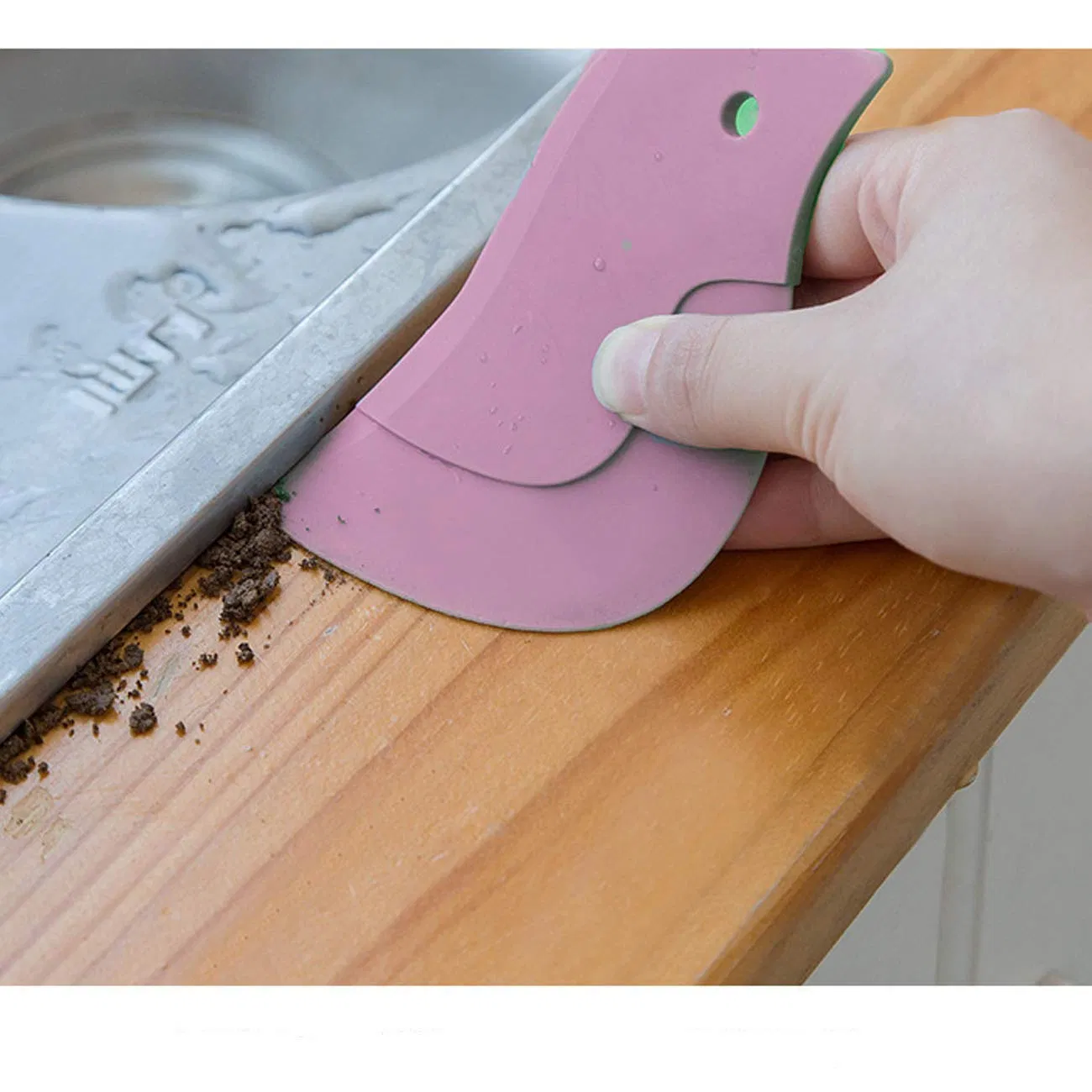 Plastic Cleaner Tools Durable Pot Messy Pan Kitchen Accessory Cooking Bright Scrapers