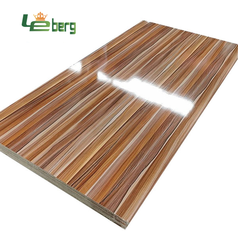 4X8 Melamine Laminated MDF Board/Melamine MDF Board Price/High Glossy Melamine MDF