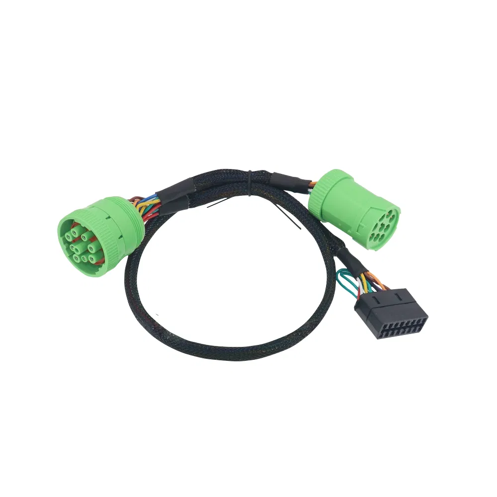 Универсальный жгут проводов J1939 9pin с кронштейнами