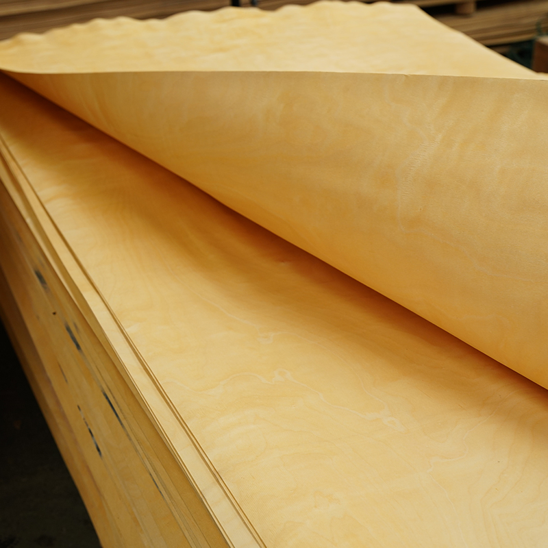 Birch Face Veneer for Home Hotel Furniture