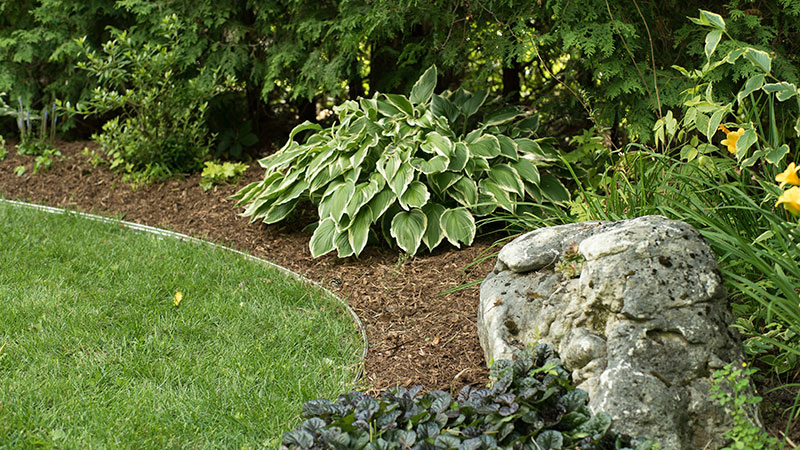 Customized Aluminum Lawn Edging Right Hammer-in Landscape Garden Edging