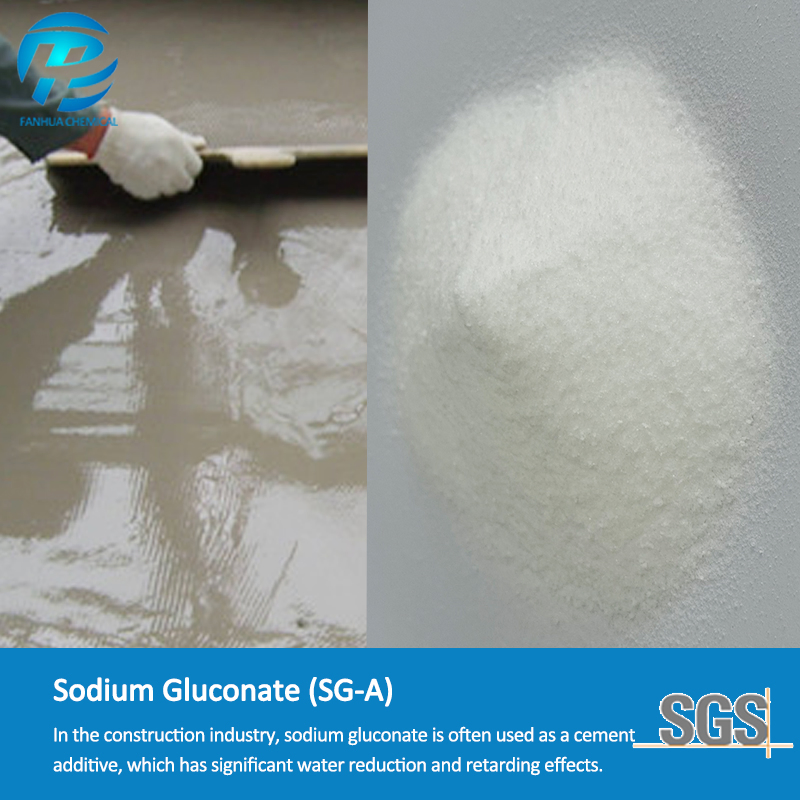 Sodium Gluconate Water-Reducing Retarder for Concrete