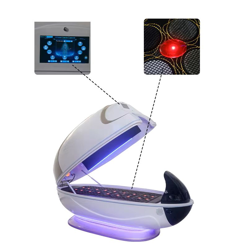 Акриловая СПА-капсула с инфракрасной сауной для похудения