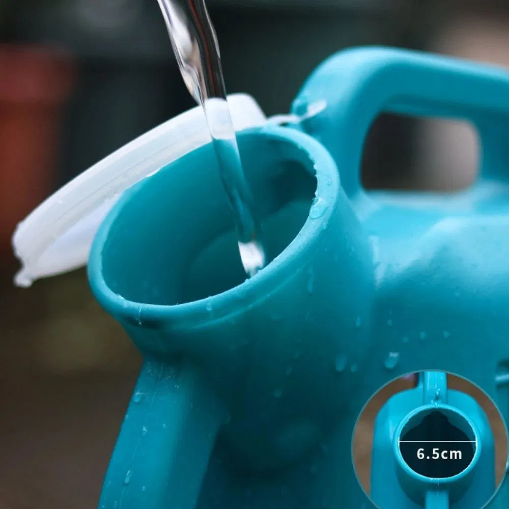 Long Spout Watering Can with Lid Large Capacity Removable Sprinkler Ci24793