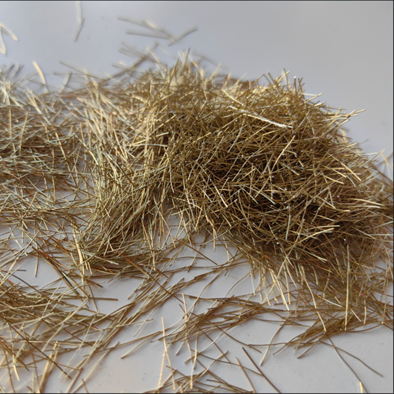 Copper Steel Fiber Copper-Plated Steel Fiber for Reinforcement Concrete