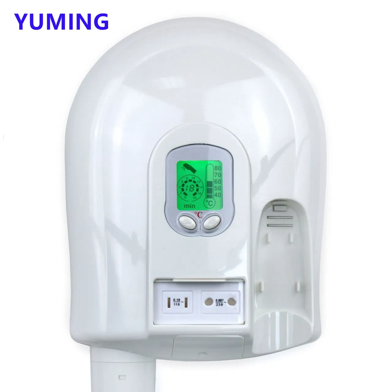 Washroom Toilet Professional Wall Mounted Hotel Automatic Hair Dryer and Skin Dryer