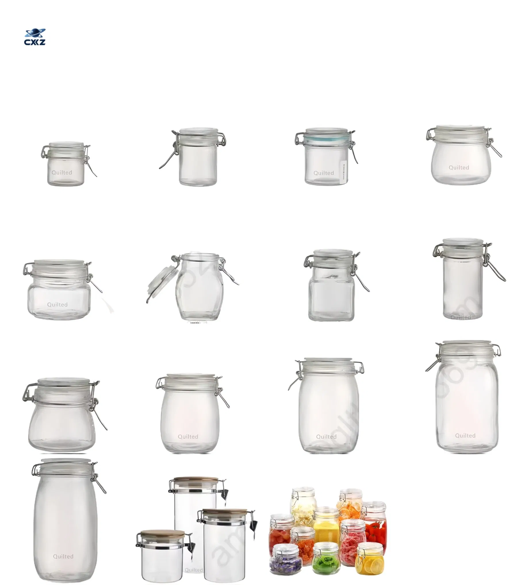 Вакуумные банки из боросиликатного стекла для кухни