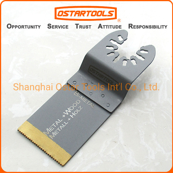 34mm Bi-Metal Oscillating Saw Blade for Precision Metal Cutting