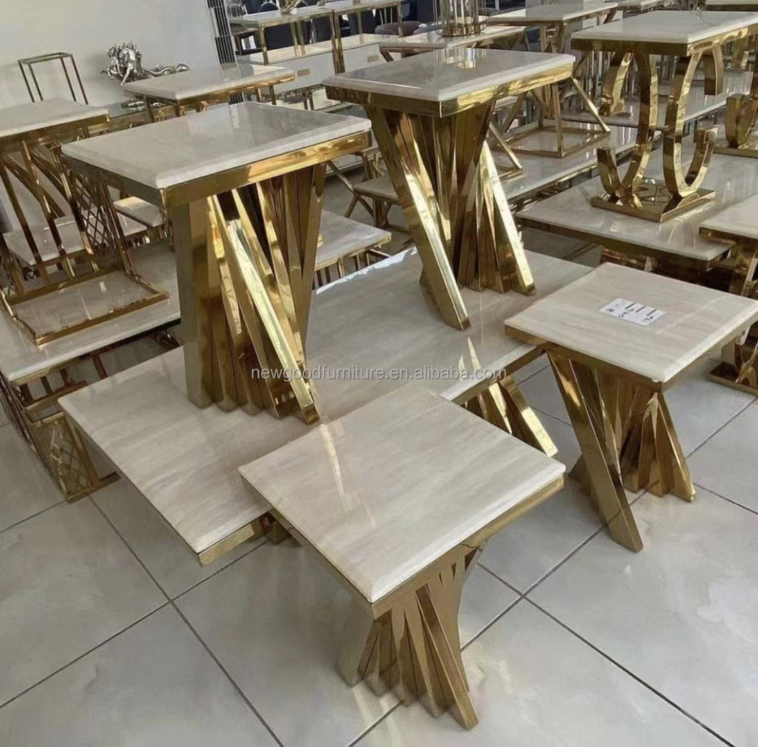 Столик кофейный металлический для гостиной