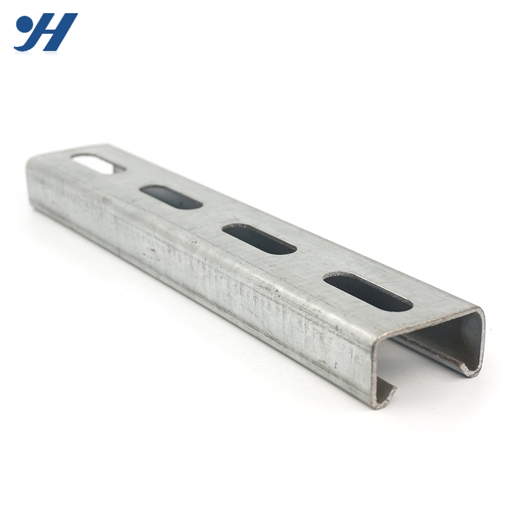 High Quality Slotted Galvanized Strut Steel Channel for Building Structure
