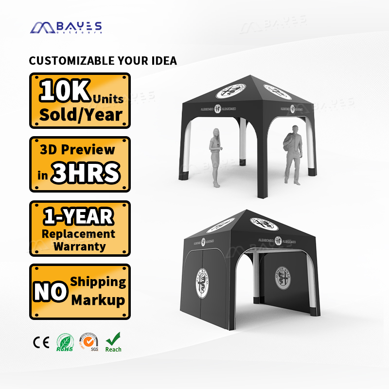 Quick Delivery Show Exhibition a-Shaped Canopy Pop up Inflatable Event Tent