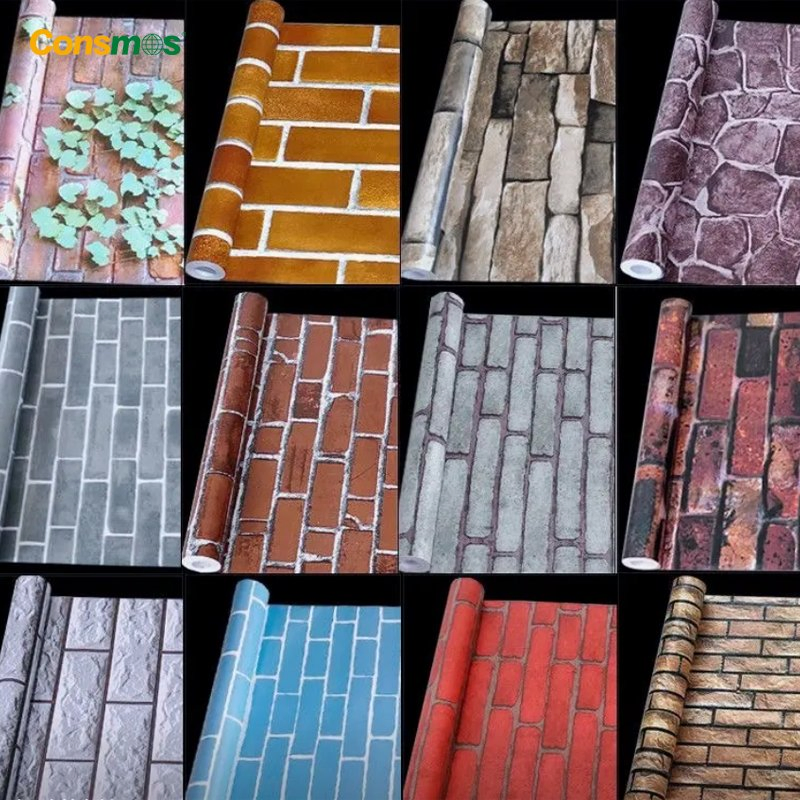 Waterproof PVC Marble Sticker Wallpaper Decorative Self Adhesive PVC Film for Furniture and Walls