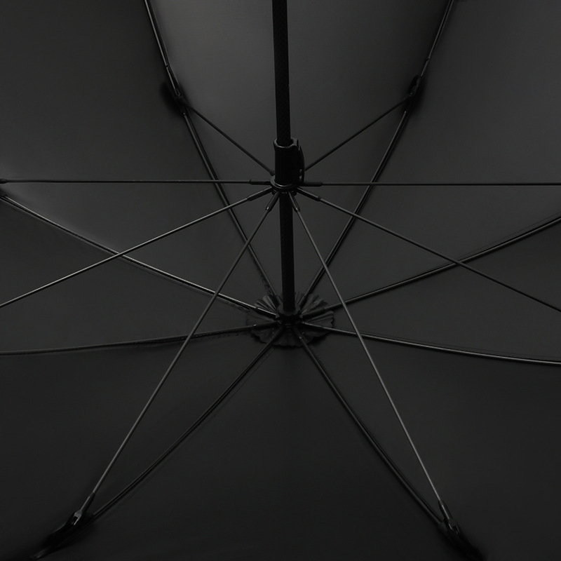 Автоматический зонт от солнца с длинной ручкой, карбон