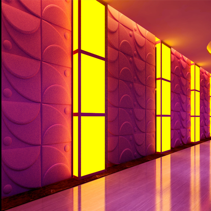 3D Wall Panels Fiber 3D Board