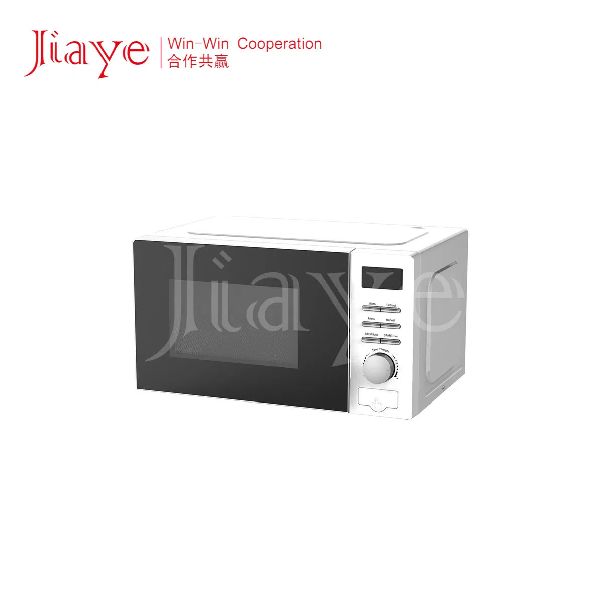 700W Countertop Electric Oven: 20L Capacity, Digital Touch Control with Grill, Defrost & Timer (Home/Outdoor Use)
