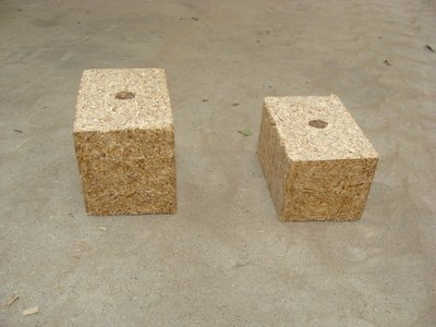 Wholesale High Density 90X70mm Wooden Block Pallet Block Chipblock for Pallets