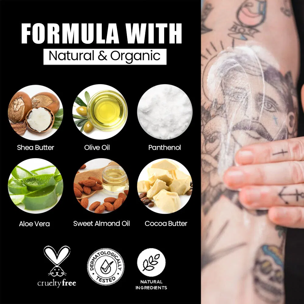 Tattoo Aftercare Set Private Label Moisturizing Aftercare Tattoo Foam Wash Cleanser Soothing