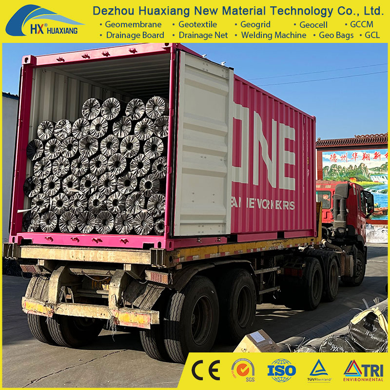 GM13 Geomembrana Lisa De Pead (Polietileno de Alta Densidade) HDPE Geomembrane in Brazil 0.8mm 2.0mm