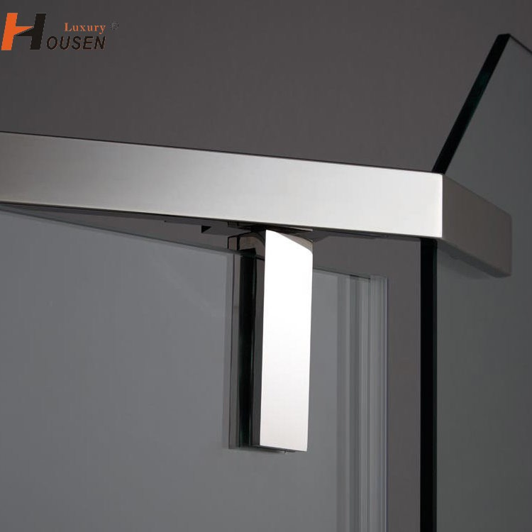 Custom Modern Indoor Tempered Glass Door Shower Room with Frame