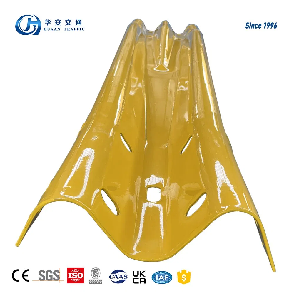 Crash Barrier for Highway Guardrail Hot DIP Galvanized Q235 Q355 Aashto M180 Standard Safety Durable Low Price