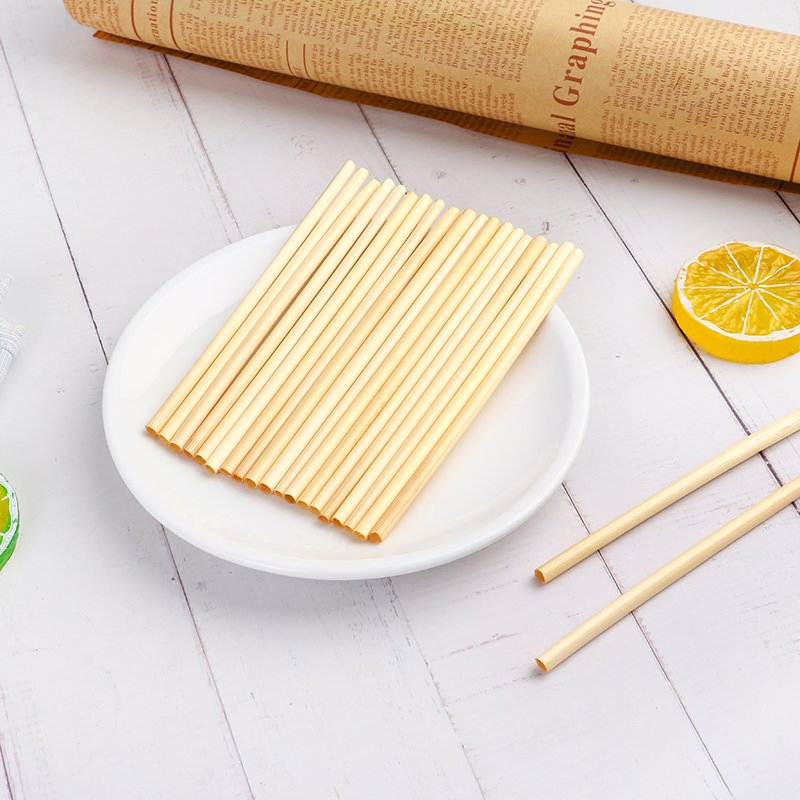 Disposable Eco Friendly 100% Nature Biodegradable Wheat Drinking Straw