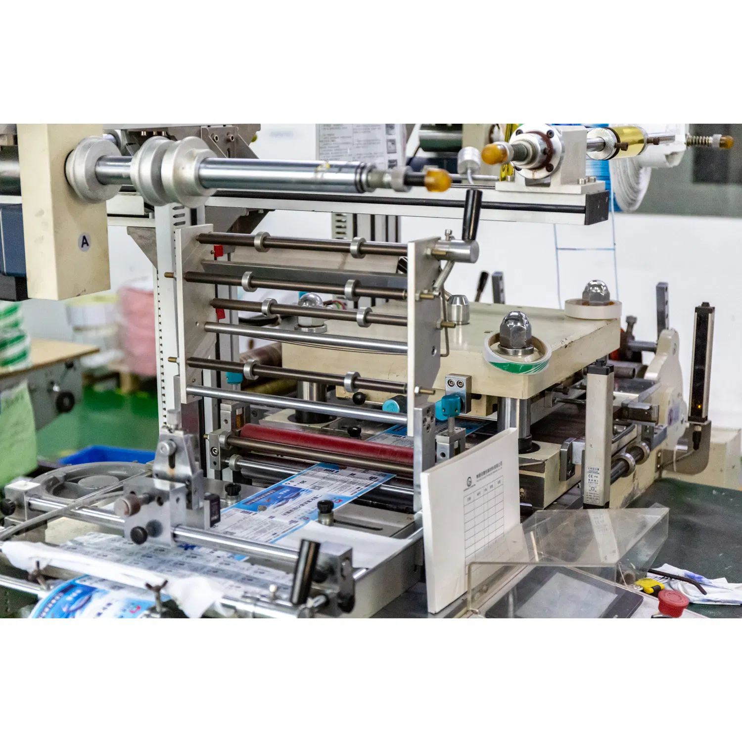 Multi-Layer Multi Pages Fold Brochure Booklet Instructions Adhesive Label