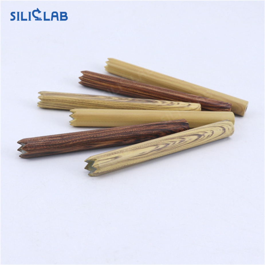 Wooden Coated Aluminum Cigarette Taster Bats One Hitter Smoking Pipe