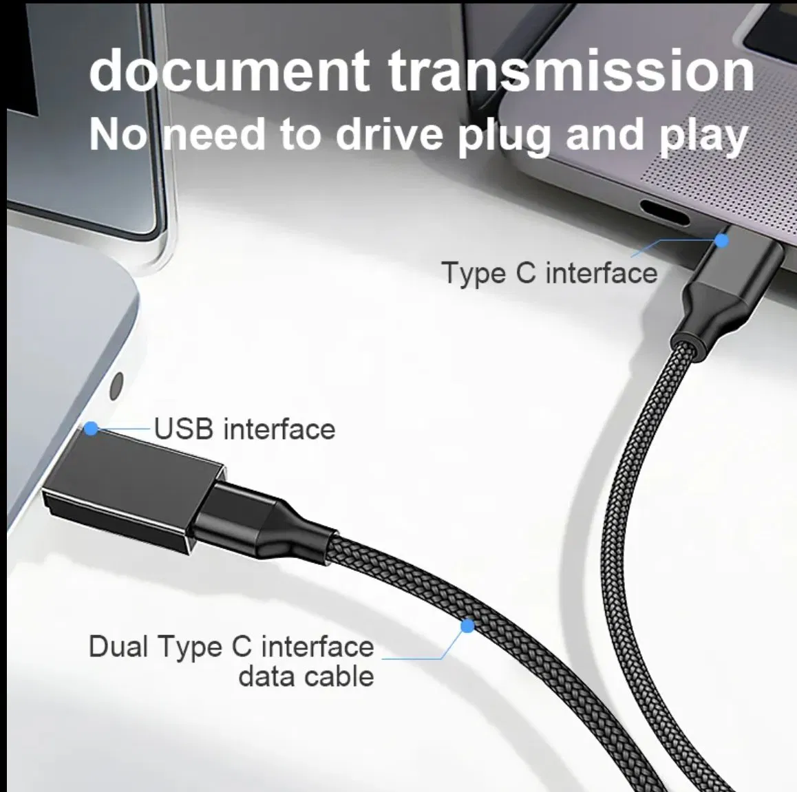 Адаптер USB-C на USB-A, конвертер данных и зарядки