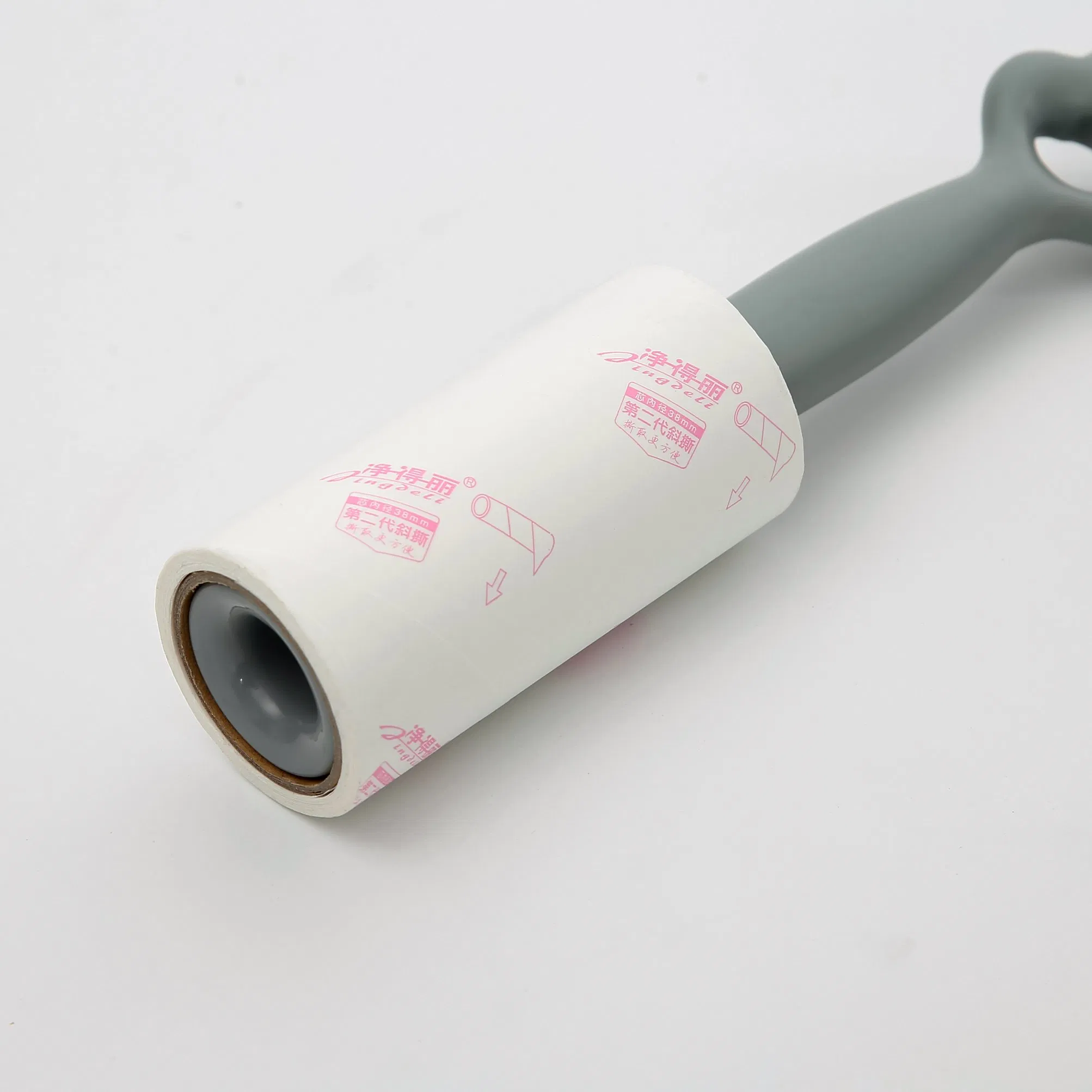 30 Sheets Diagonal Cutting Paper Sticky Lint Roller for Clothes Pet Hair