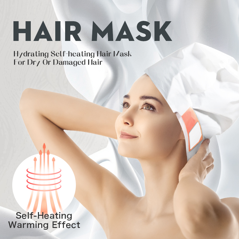 Hair Pack Cap Automatic Heating Keratin Steam Hair Mask Long Lasting Moisturizing Nourishing Smooth Keratin Repair Hair Mask
