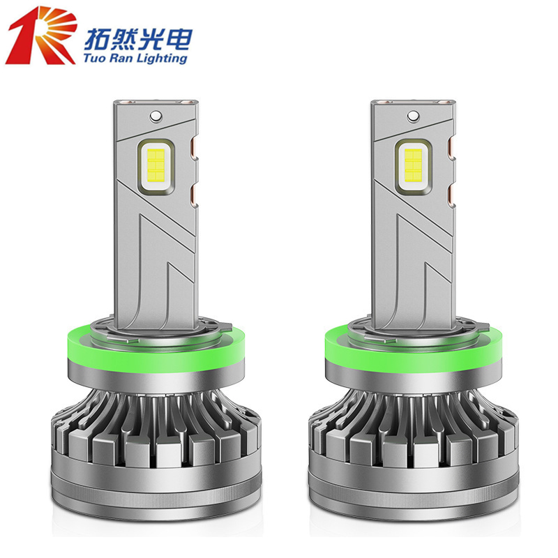 Мощная светодиодная фара H7 180W с двойной медной трубкой