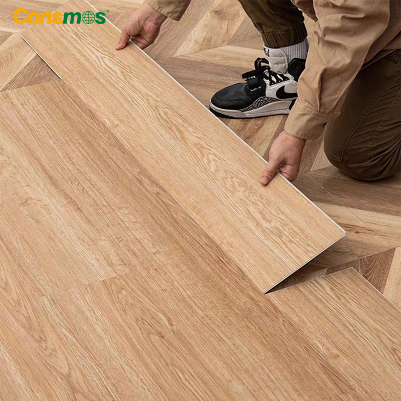 Made in China Luxury 4mm/5mm/6mm Click Lock Rigid Core Floor Waterproof Plastic Tiles Vinyl Plank Spc Flooring