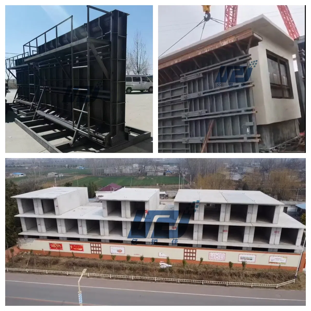 High-Precision Durable Cement Molds for Perfect Wall Panel Dimensions