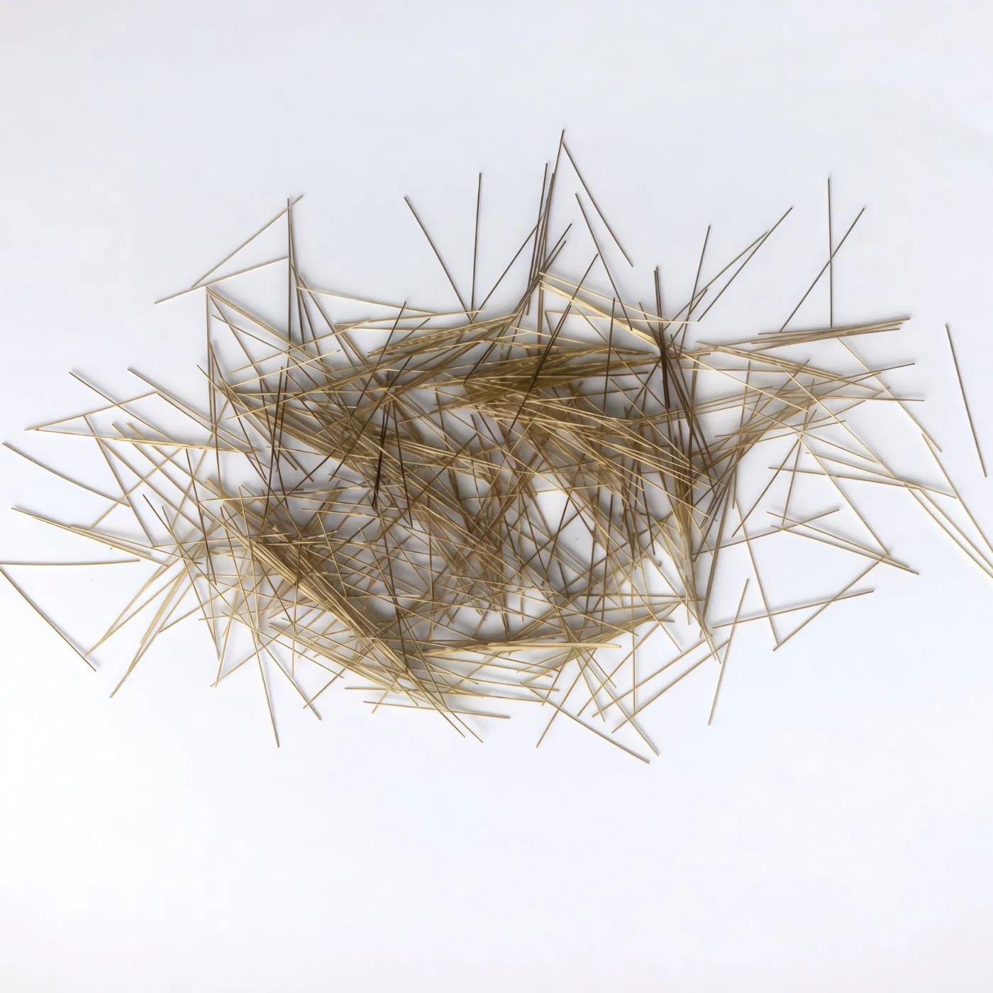 High Tensile Strength Micro Steel Fibre with Copper Coated Engineering Fiber