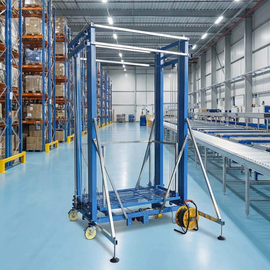 Tailored Electric Scaffolding: Adjustable Height for Cost-Effective Solutions