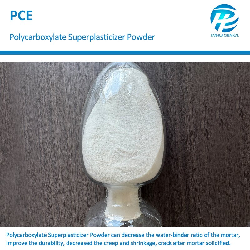 High Reducing Admixture PCE for Mortar Water Reducing Rate Min 30%