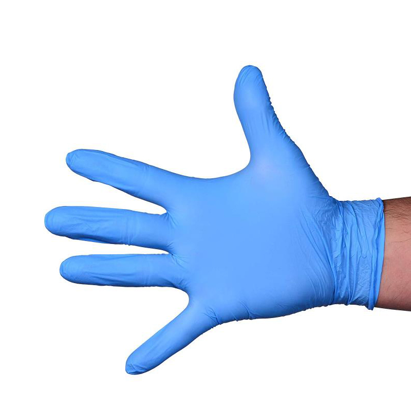 Disposable Safety Gloves PVC Coated One Time Used Protective Glove