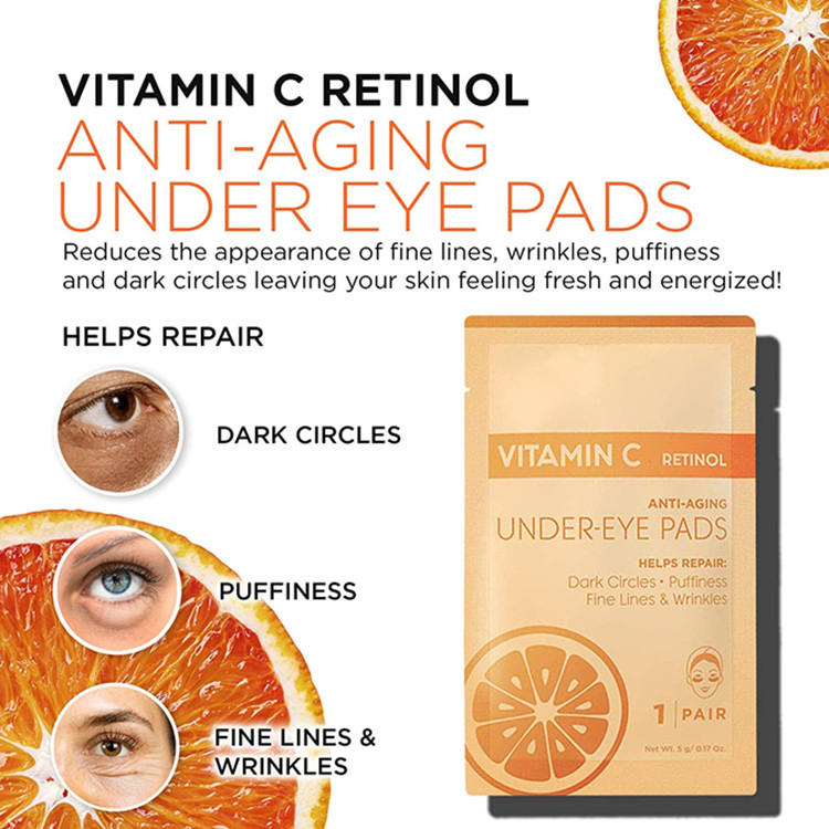 Premium Vitamin C Anti Aging Moisturizing & Lifting Under Eye Mask