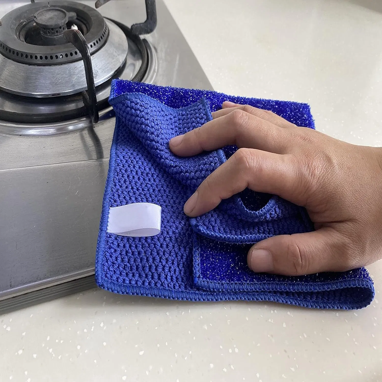 Microfiber Lint-Free Kitchen Rags Dust Cloth