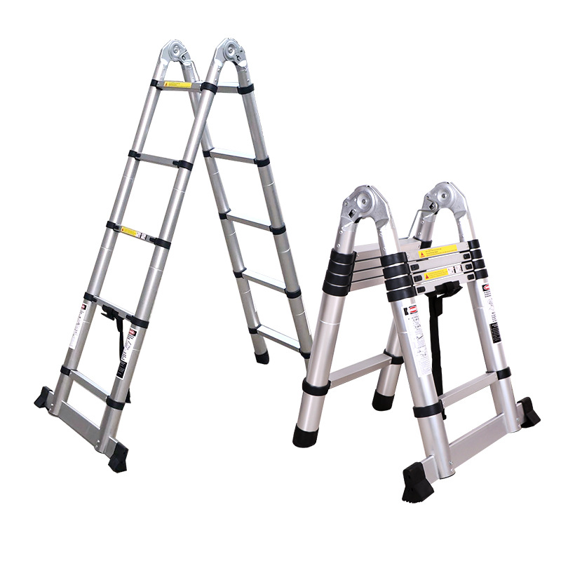 Double Sided Multipurpose Aluminum Telescopic Ladder