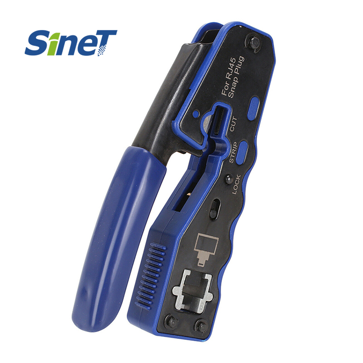High Quality Cat5e CAT6 Cat7 Ez Tools Set RJ45 Crimp Tool with Ratchet