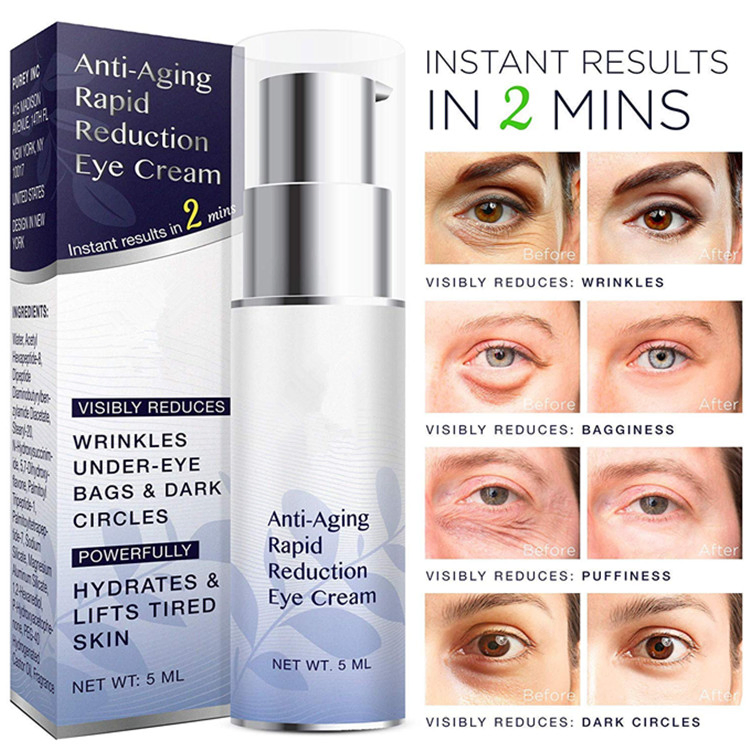 Custom Private Label Anti Aging Rapid Reduction Eye Cream