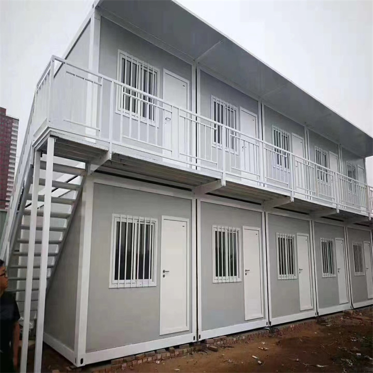 Prefabricated Low Cost Easy Fast Installation 20FT Standard Prefabricated Apartments Container Modular House with Electricity