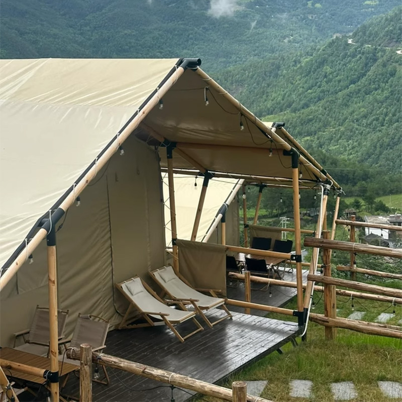 Luxury - Style Sloped - Roof Resort Tent