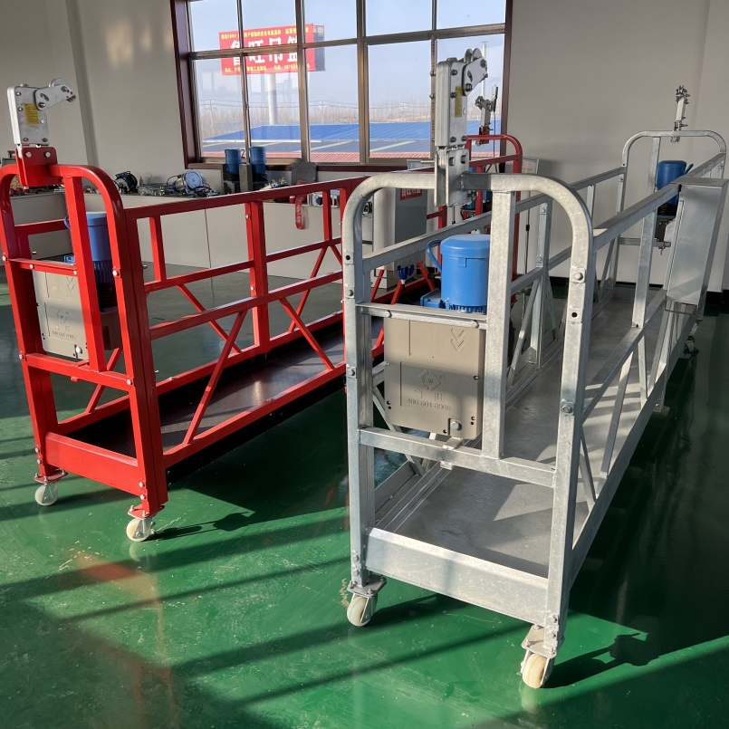 High-Performance Hot Galvanized Electric Suspended Platform for Lifting with Low Operating Costs