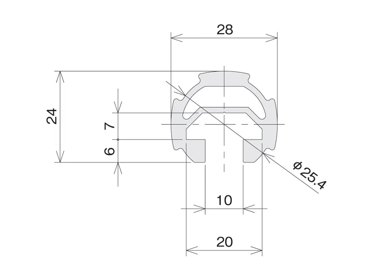 Aluminum Alloy Pipe for Workstation, Bench, Rack (AL-4000B)