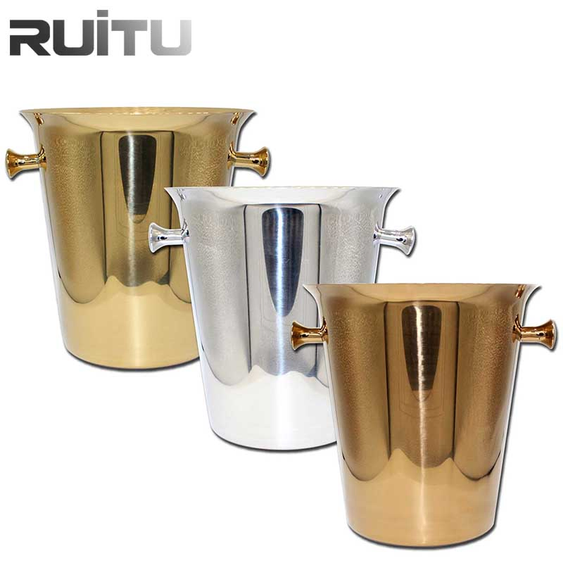 Металлическая ведерко для льда с ручками Luxury Ears