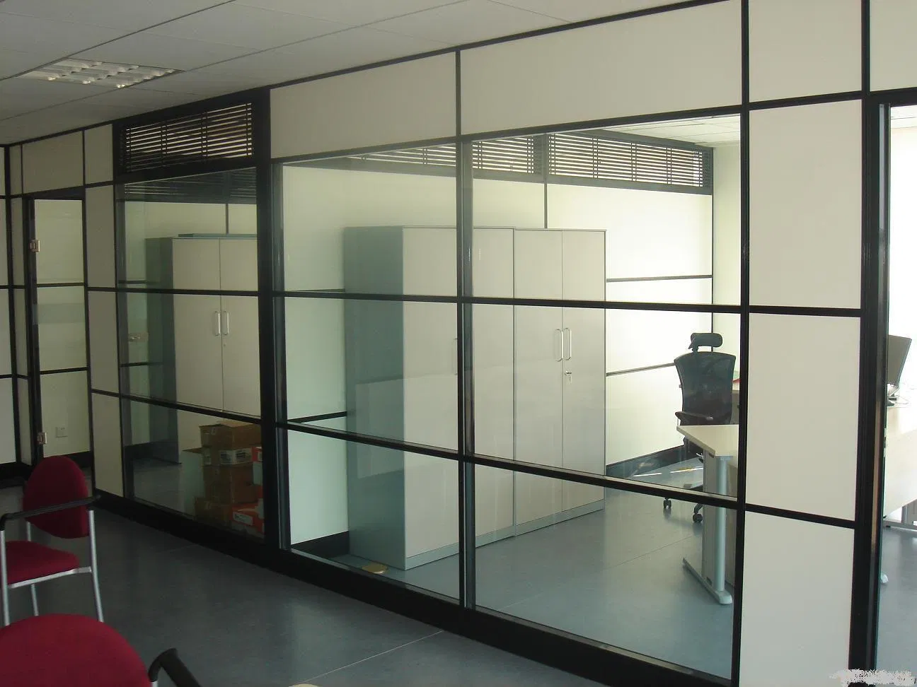 Panoramic Glass Office Partition Internal Use Modern High-End Product
