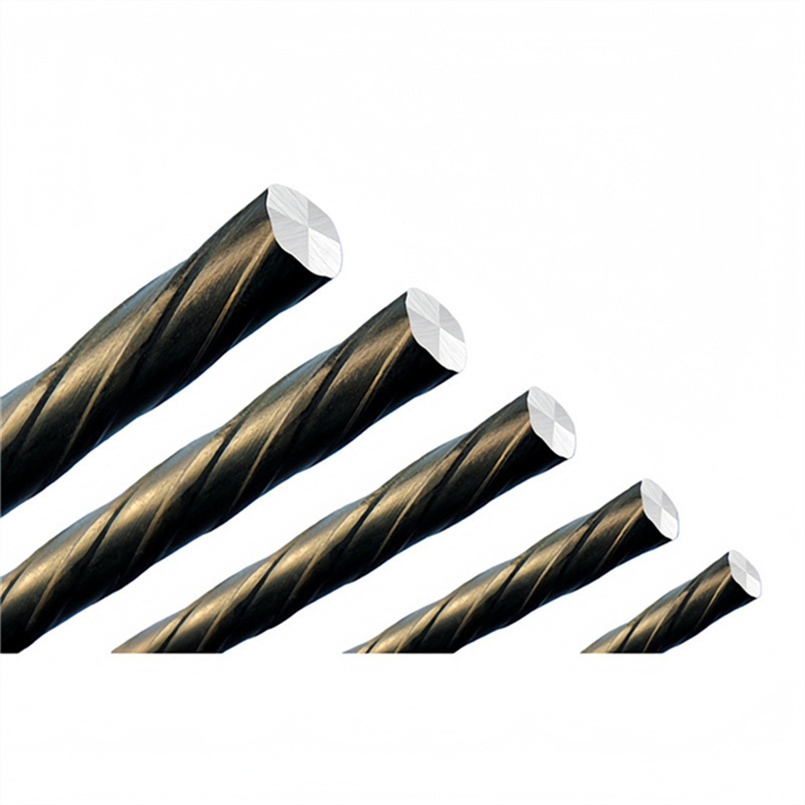 Wholesale Unbonded PC Steel Strand Superior Quality Prestressed Concrete Steel Strand Applied in Concrete Pouring Steel Strand