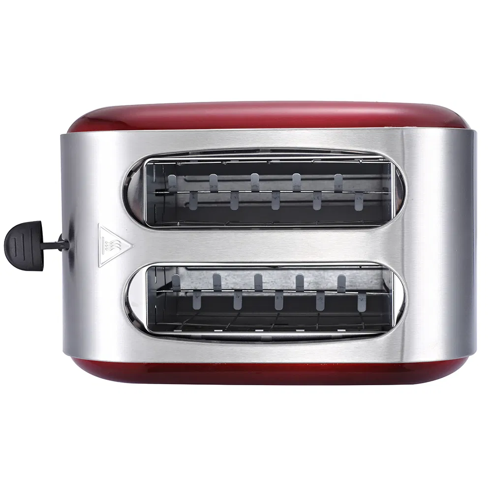 New Design Electric Stainless Steel Smart 2 Slice Sandwich Bread Toaster with 6 Bread Shade Setting